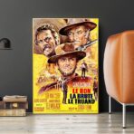 cartel de pelicula el bueno el malo y el feo