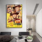 cartel de pelicula el bueno el malo y el feo
