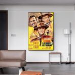 cartel de pelicula el bueno el malo y el feo