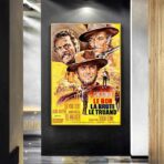 cartel de pelicula el bueno el malo y el feo