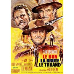 cartel de pelicula el bueno el malo y el feo