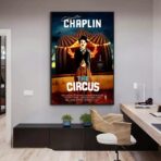 cartel pelicula el circo charlie chaplin