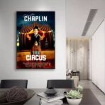 cartel pelicula el circo charlie chaplin