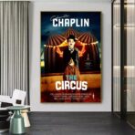 cartel pelicula el circo charlie chaplin