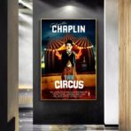 cartel pelicula el circo charlie chaplin