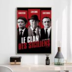 cartel de pelicula el clan de los sicilianos