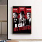 cartel de pelicula el clan de los sicilianos