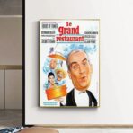 cartel de pelicula el gran restaurante