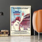 cartel pelicula le mans steve mcqueen