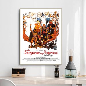 cartel de la pelicula el senor de los anillos