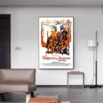 cartel de la pelicula el senor de los anillos