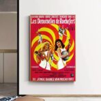 cartel pelicula les demoiselles de rochefort