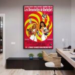 cartel pelicula les demoiselles de rochefort