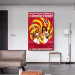cartel pelicula les demoiselles de rochefort