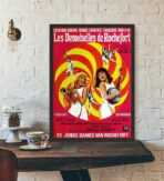 cartel pelicula les demoiselles de rochefort