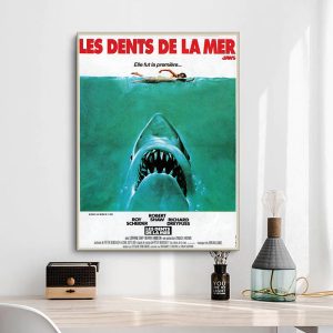 cartel de la pelicula tiburon