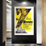 cartel de pelicula los siete mercenarios