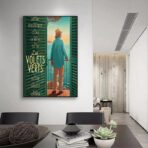 cartel de pelicula contraventanas verdes