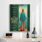 cartel de pelicula contraventanas verdes