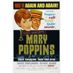 cartel de la pelicula de mary poppins