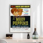 cartel de la pelicula de mary poppins