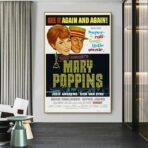cartel de la pelicula de mary poppins