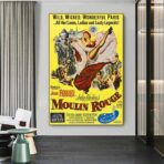 cartel de pelicula moulin rouge