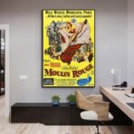 cartel de pelicula moulin rouge