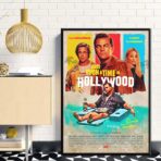 cartel de la pelicula erase una vez en hollywood