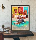cartel de la pelicula erase una vez en hollywood