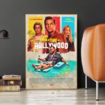 cartel de la pelicula erase una vez en hollywood
