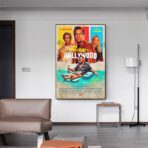 cartel de la pelicula erase una vez en hollywood