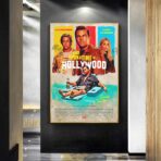 cartel de la pelicula erase una vez en hollywood