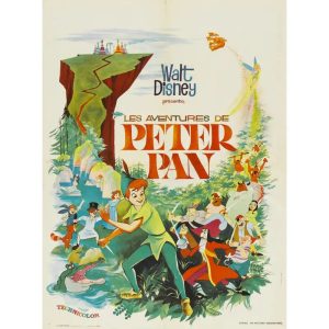 cartel de pelicula de peter pan