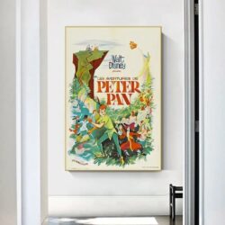 cartel de pelicula de peter pan