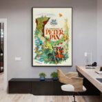 cartel de pelicula de peter pan