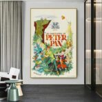 cartel de pelicula de peter pan