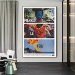 cartel pelicula pierrot le fou