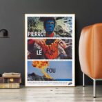 cartel pelicula pierrot le fou