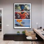 cartel pelicula pierrot le fou