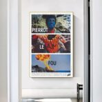 cartel pelicula pierrot le fou
