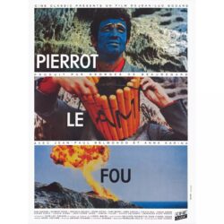 cartel pelicula pierrot le fou