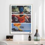 cartel pelicula pierrot le fou