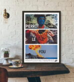 cartel pelicula pierrot le fou