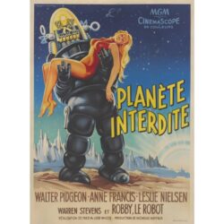 cartel pelicula planeta prohibido