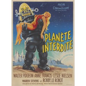 cartel pelicula planeta prohibido