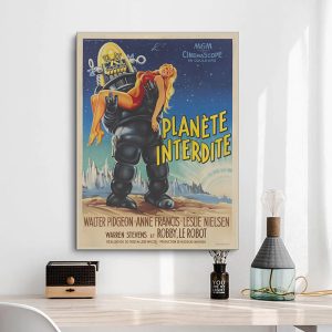 cartel pelicula planeta prohibido