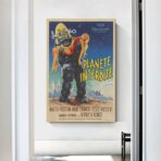 cartel pelicula planeta prohibido