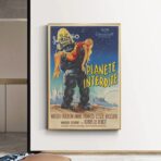 cartel pelicula planeta prohibido