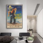 cartel pelicula planeta prohibido